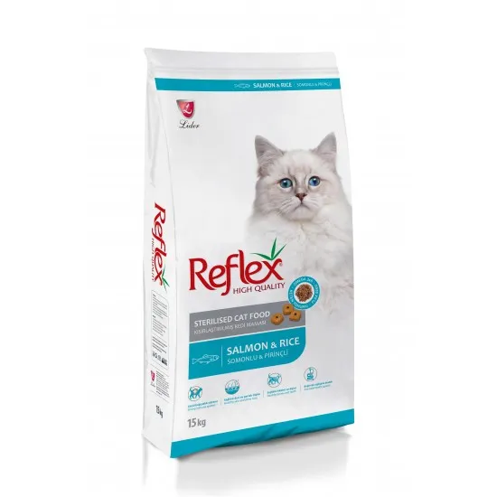 Reflex Sterilised Adult Cat - Специална храна за израснали кастрирани котки от всички породи с риба 15 кг