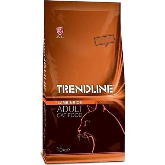 Trendline Adult Cat Food Lamb & Rice - Пълноценна храна за израснали котки от всички породи с агнешко и ориз - НАСИПНА за кг
