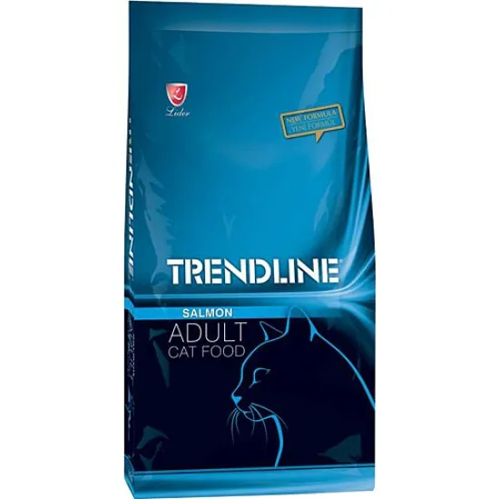 Trendline Adult Cat Food Salmon - Пълноценна храна за израснали котки от всички породи със сьомга - НАСИПНА за кг