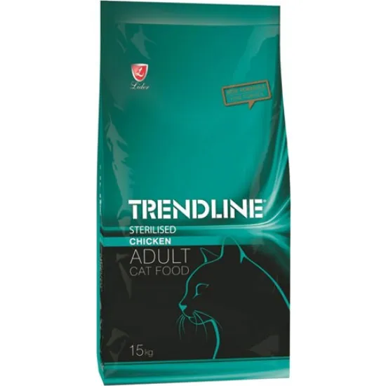 Trendline Sterilised Adult Cat Food Chicken - Пълноценна храна за стерилизирани котки с пилешко - НАСИПНА за кг