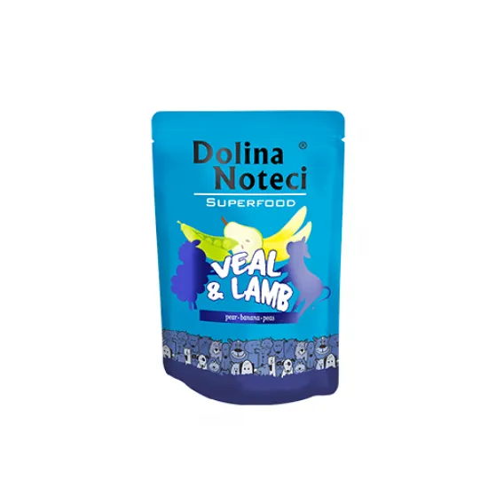 Dolina Noteci Superfood pouch 300gr - Dolina Superfood пауч със Телешко и Агнешко 300гр
