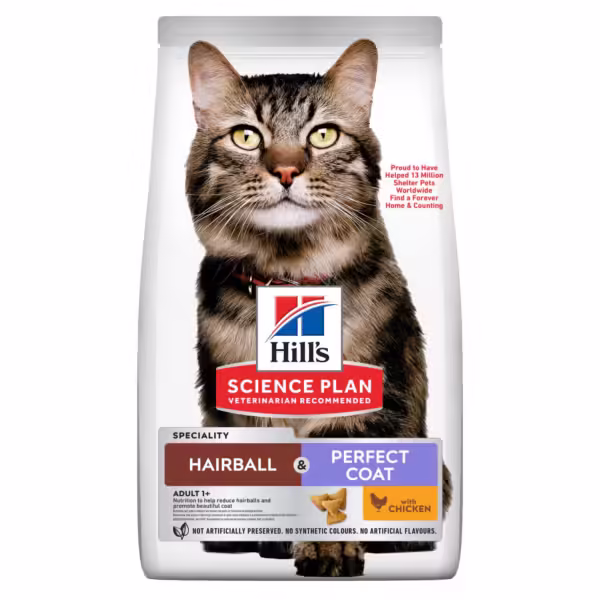 Hairball & Perfect Coat за котки
